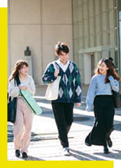 留学支援を受ける学生のイメージ画像